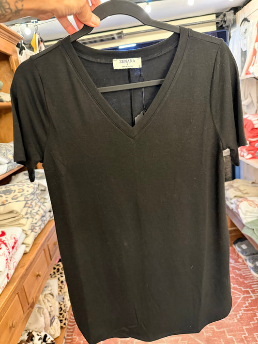 Zenana Black Shirt