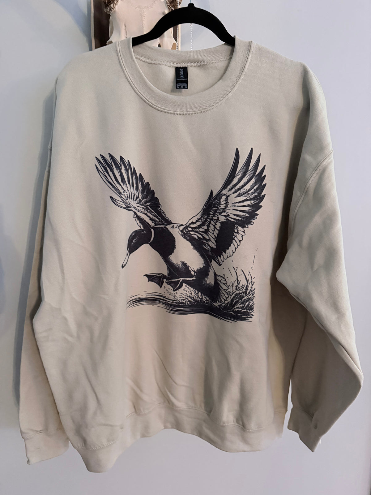 Black Flying Duck Sublimated Crew