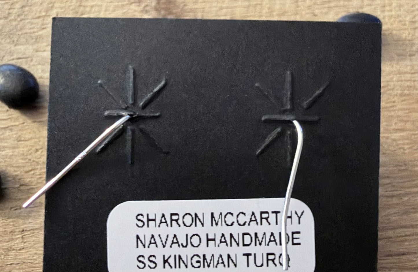 Native Made by Sharon McCarthy Sterling Silver and Kingman Turquoise
