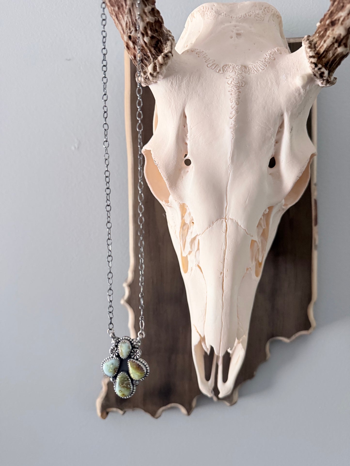 Palomino and Sterling Silver Necklace