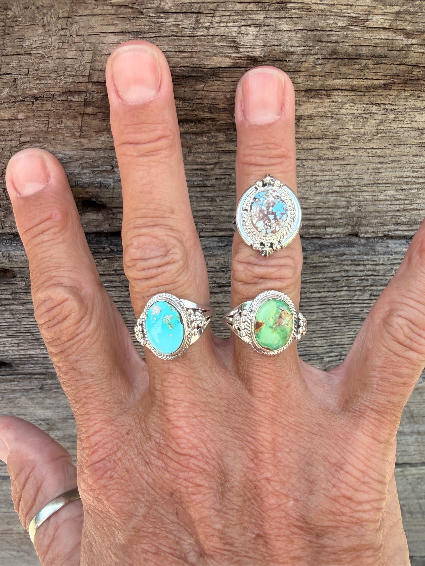 Native Made By Samuel Yellowhair Royston Ring