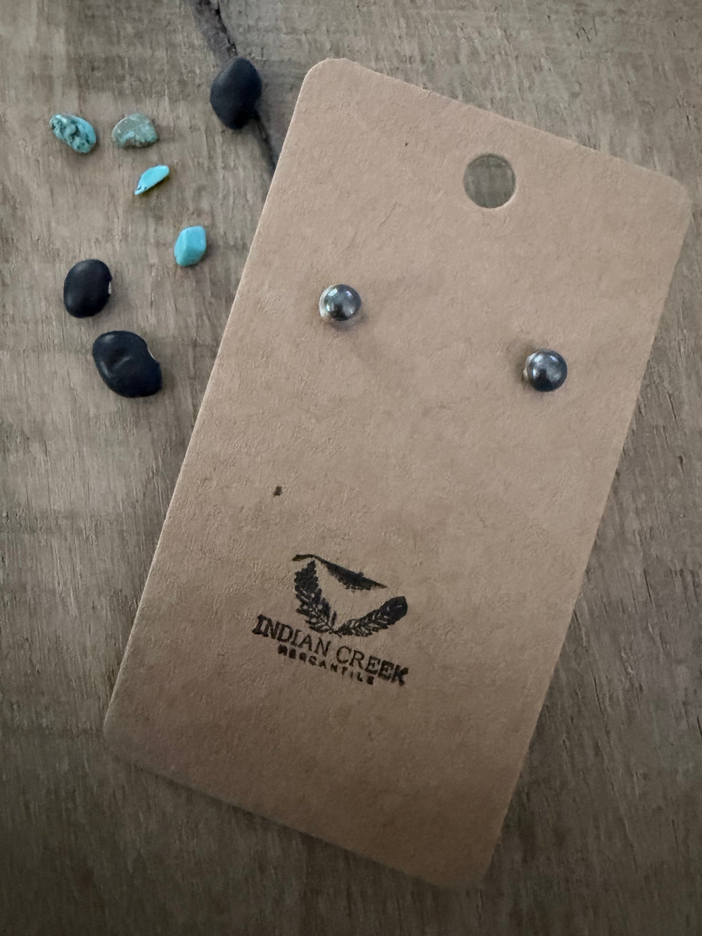 5mm Sterling Pearl Stud Earrings
