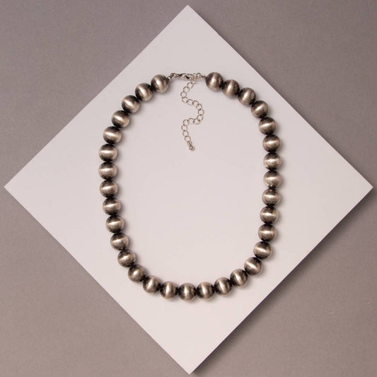 Western 14MM Pearl Beaded Necklace