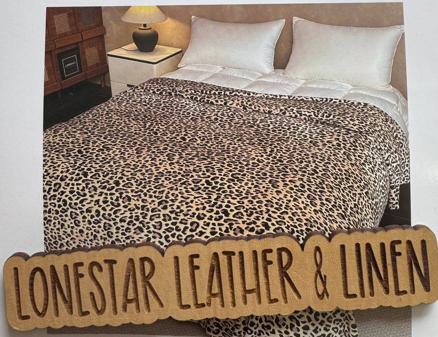 Cheetah Girl Leopard S38 Plush Blanket