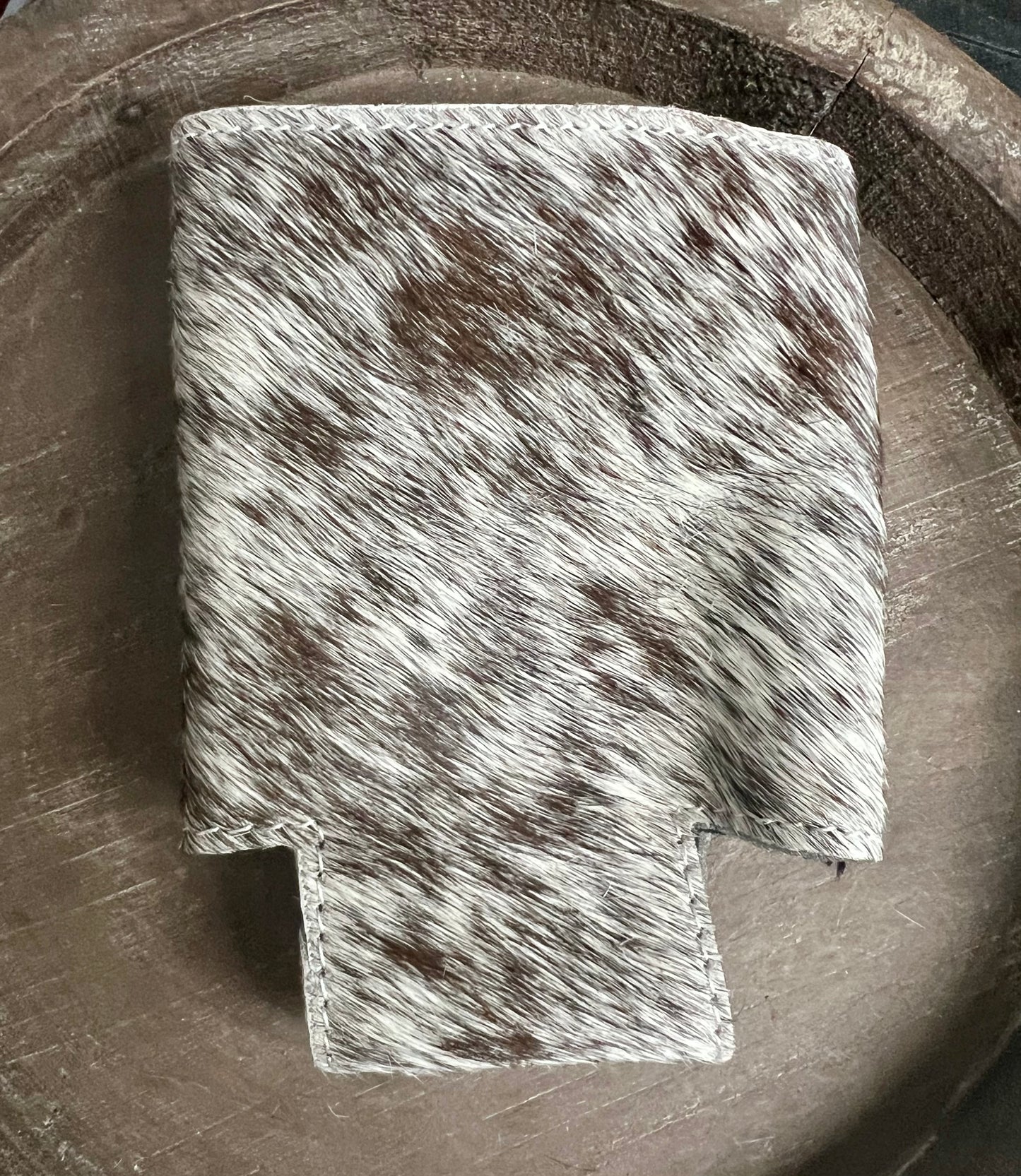 Cowhide Can Coozies