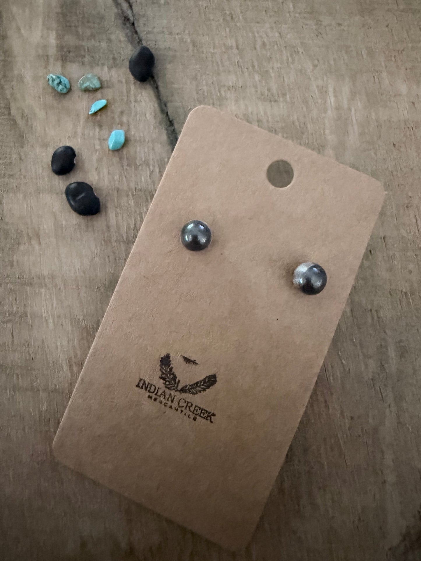 7 mm Sterling Pearl Stud Earrings