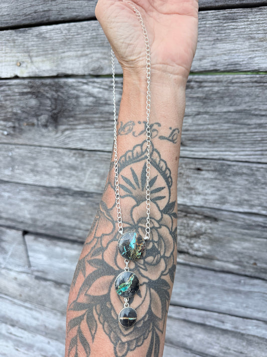 Blackjack Lariat Necklace