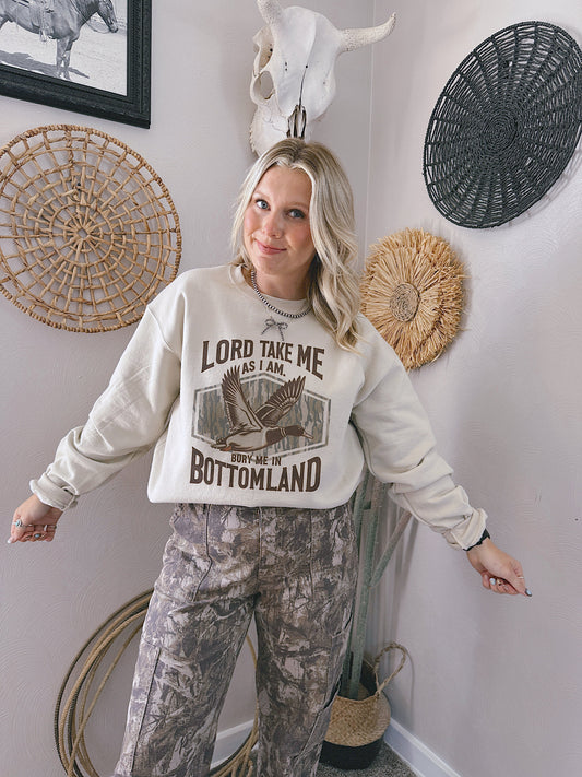 BOTTOMLAND CREW or TEE