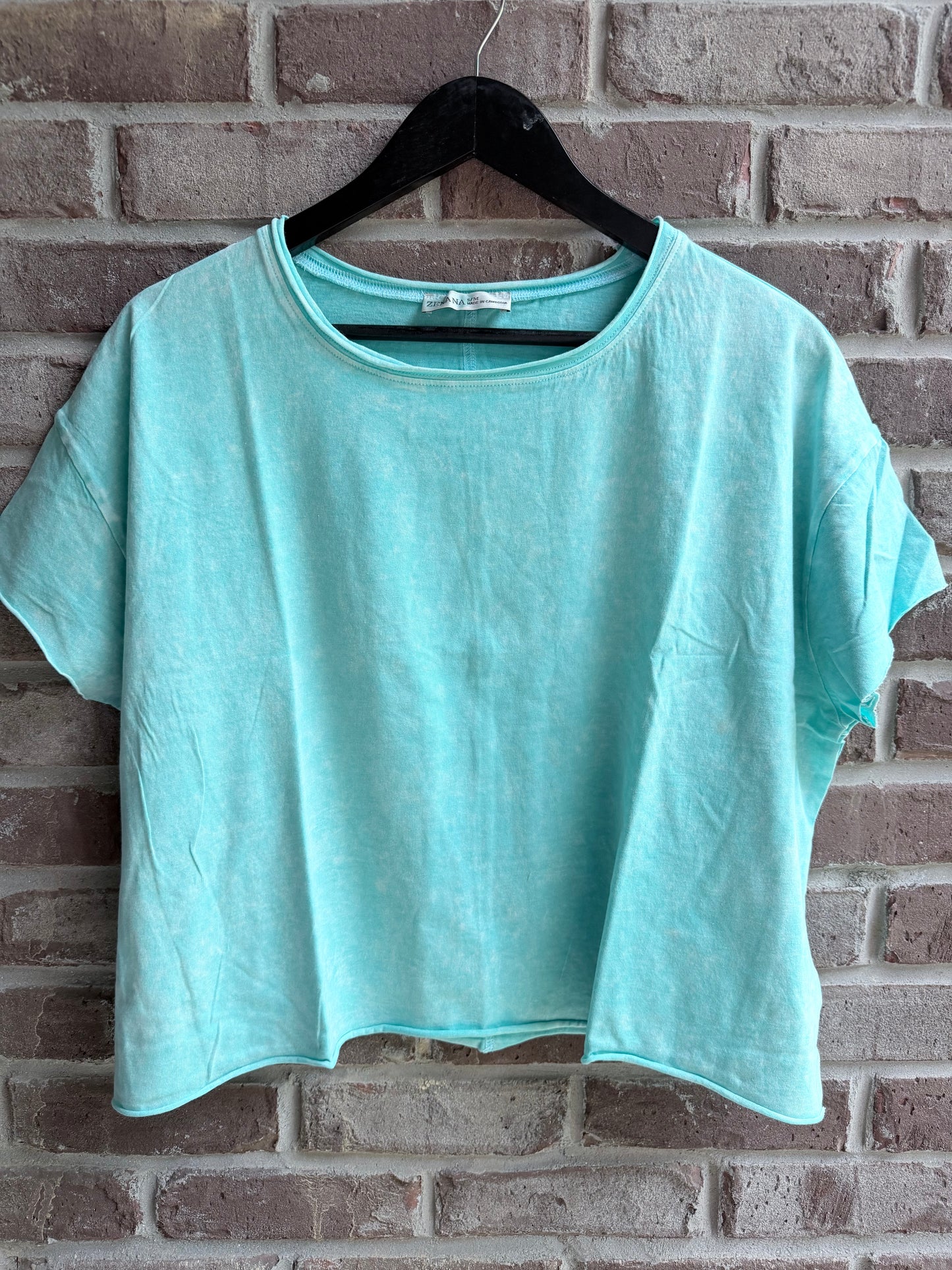 Vintage Wash Crop Tee