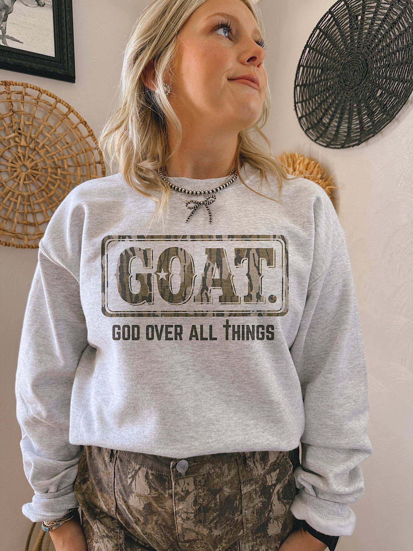 THE GOAT CREW or TEE