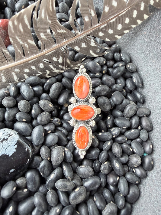 Orange Spiny Oyster Ring
