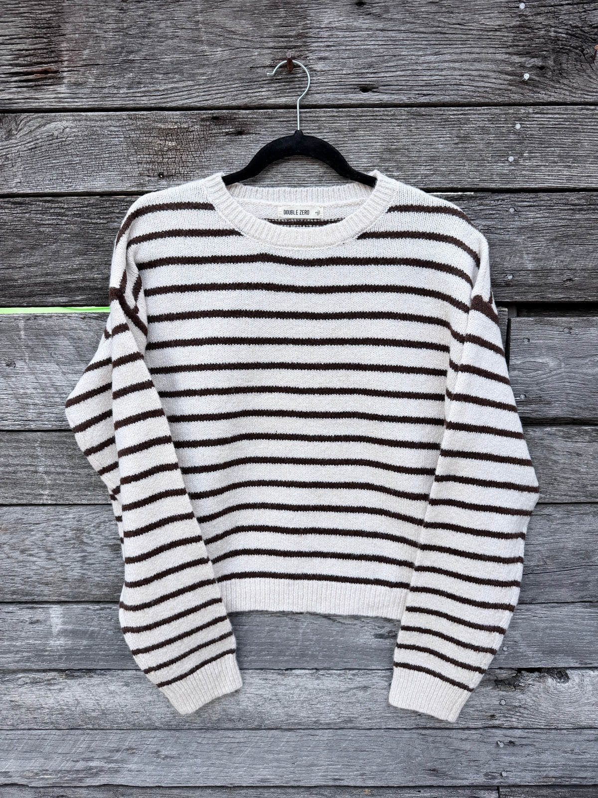Striped Crew Neck Sweater