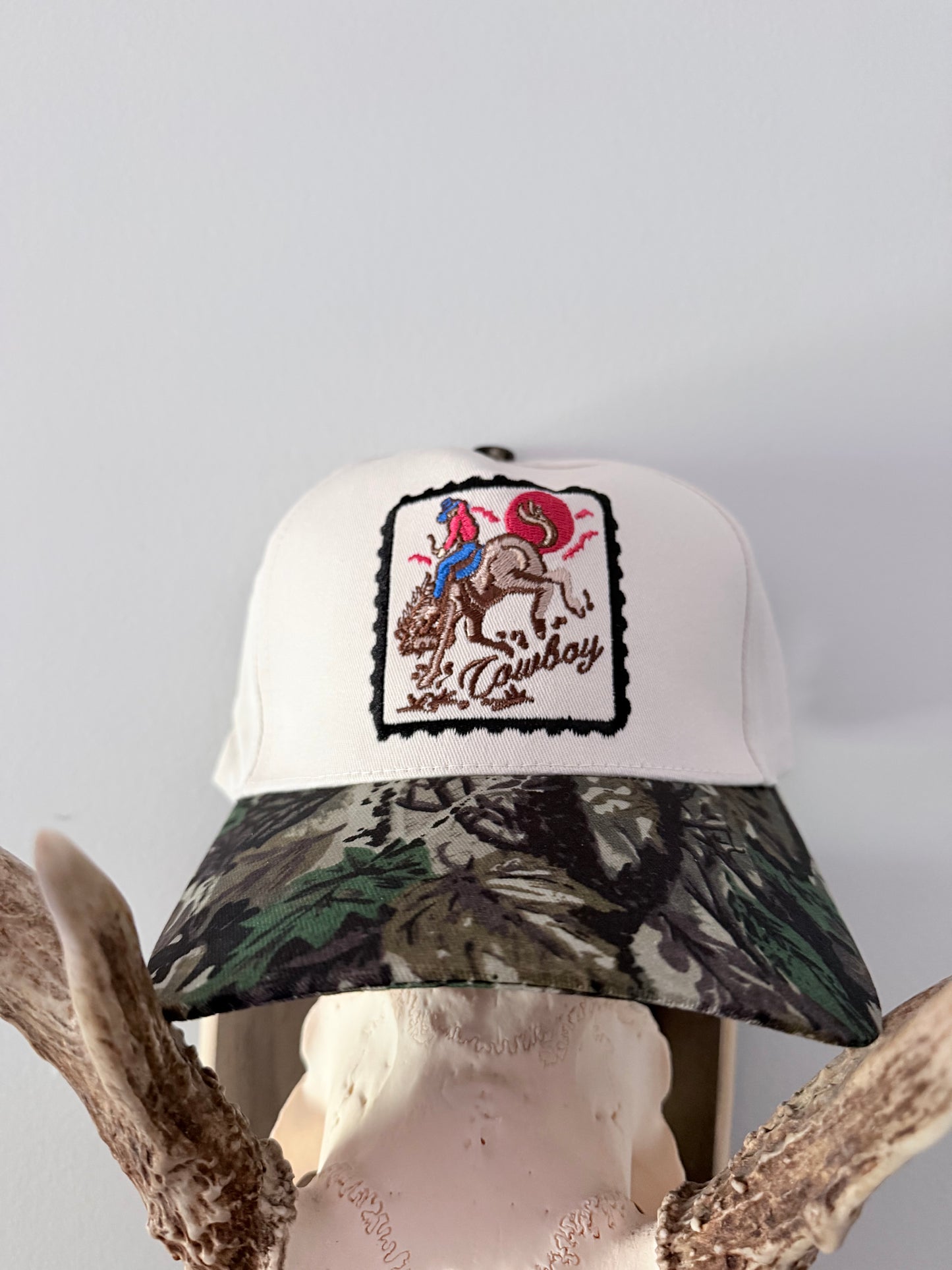 Buckin’ Cowboy Two Tone Cap