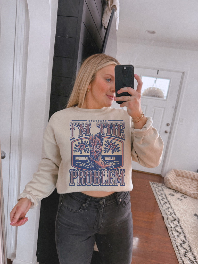 I'M THE PROBLEM CREW or TEE