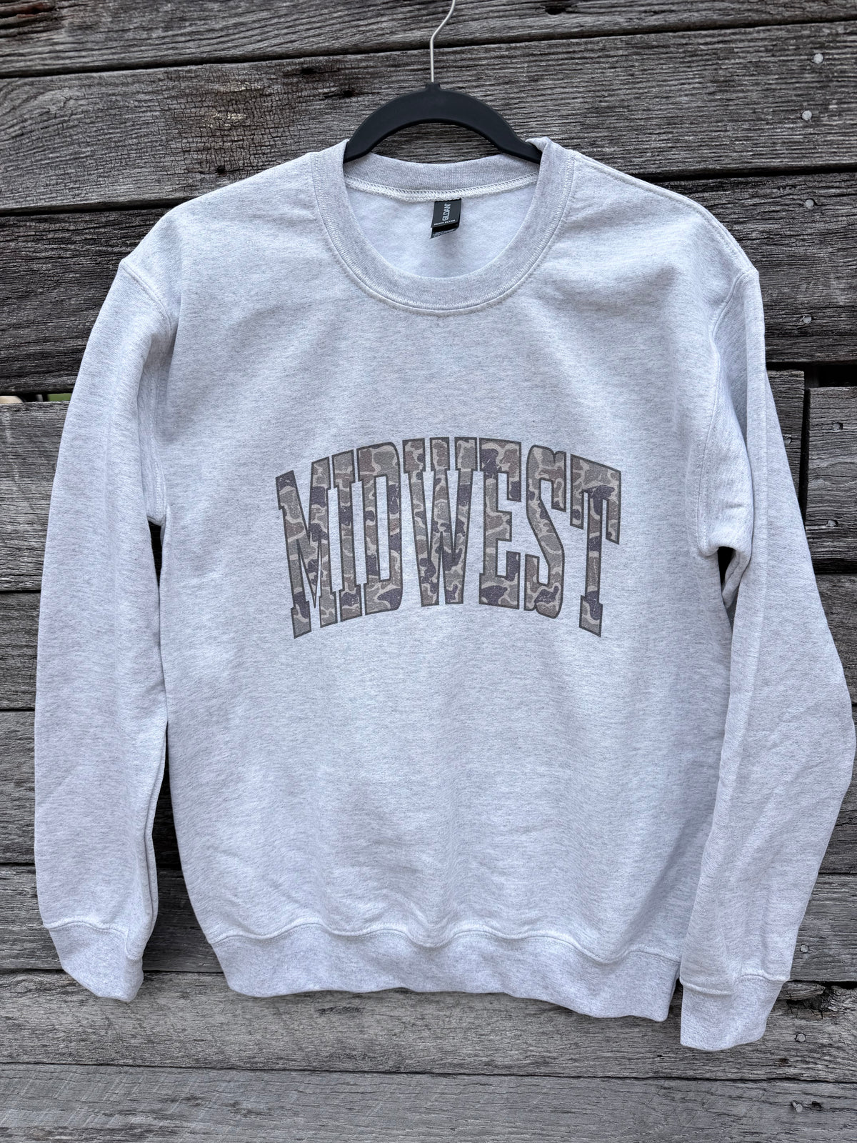 Camo Midwest Crew
