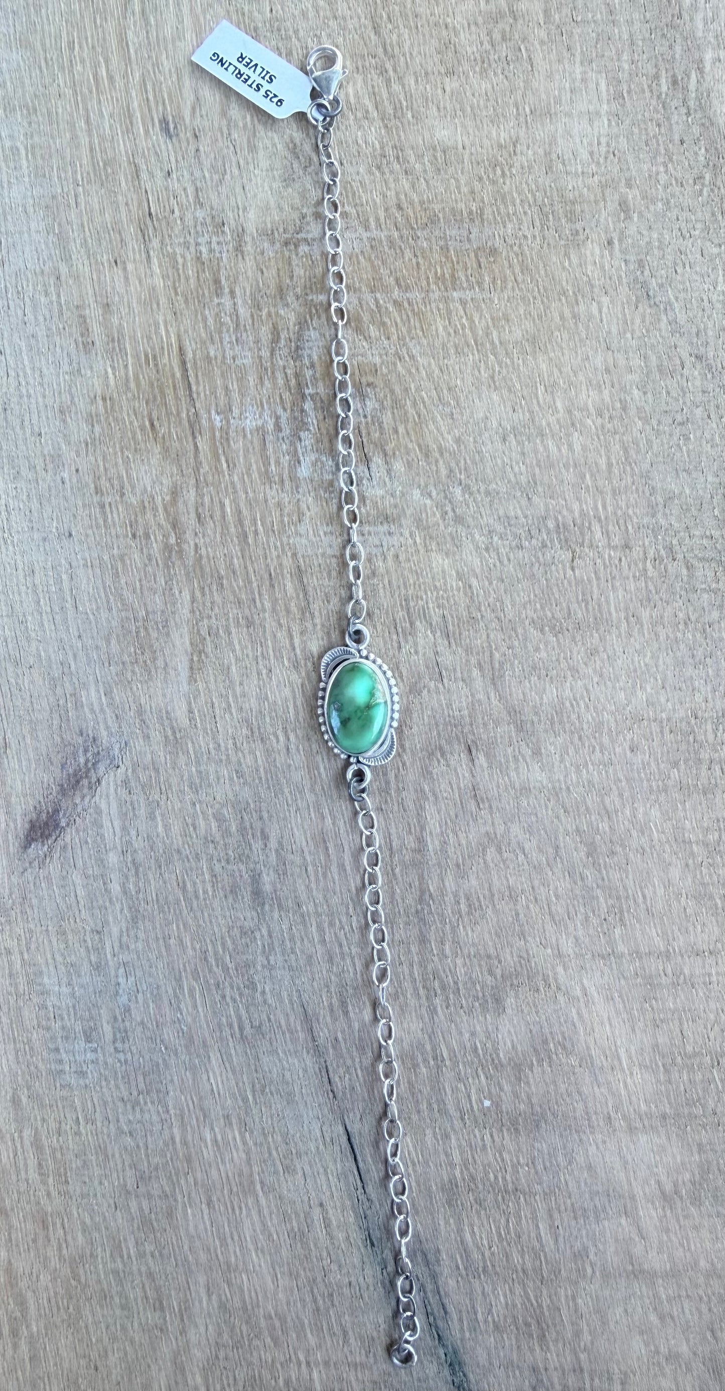 Emerald Valley Sterling Silver Bracelet