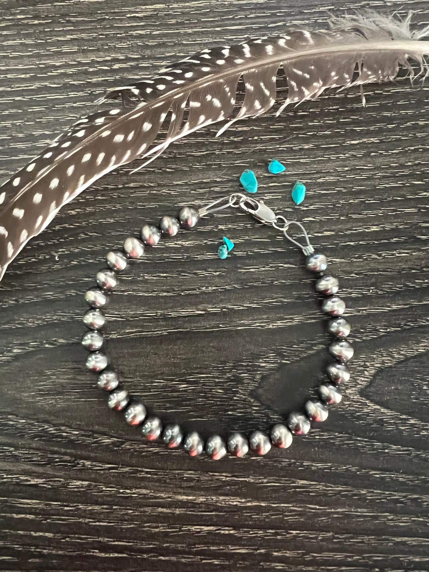 6mm Sterling Pearl Bracelet