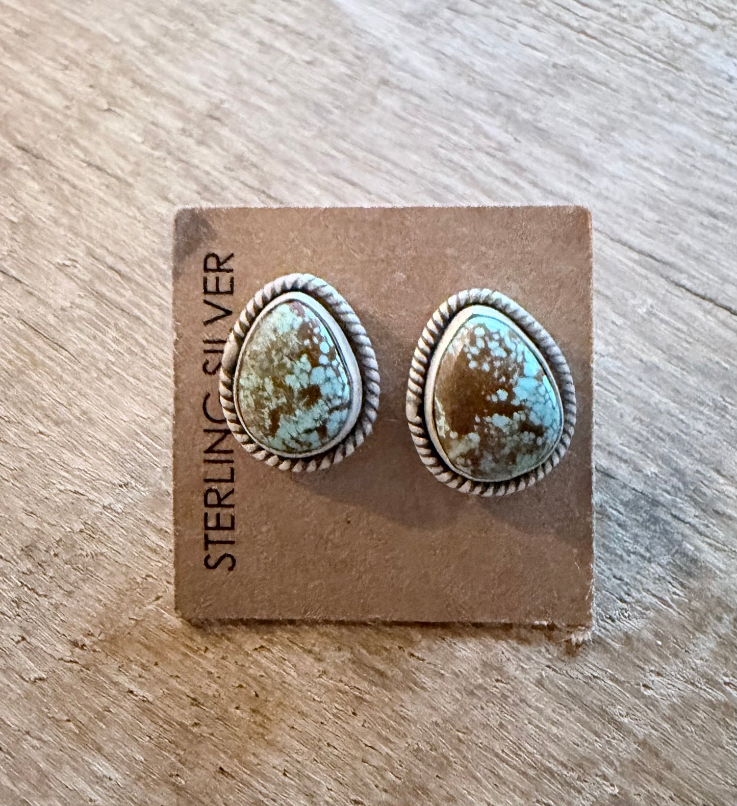 Number 8 Stud Earrings