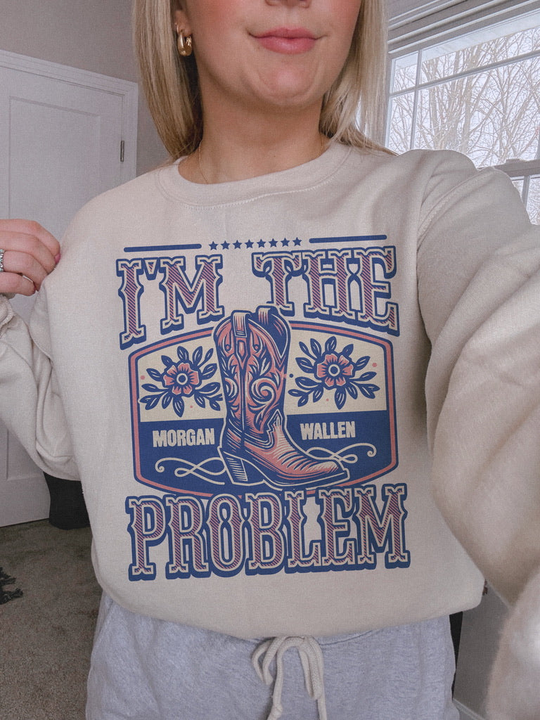 I'M THE PROBLEM CREW or TEE