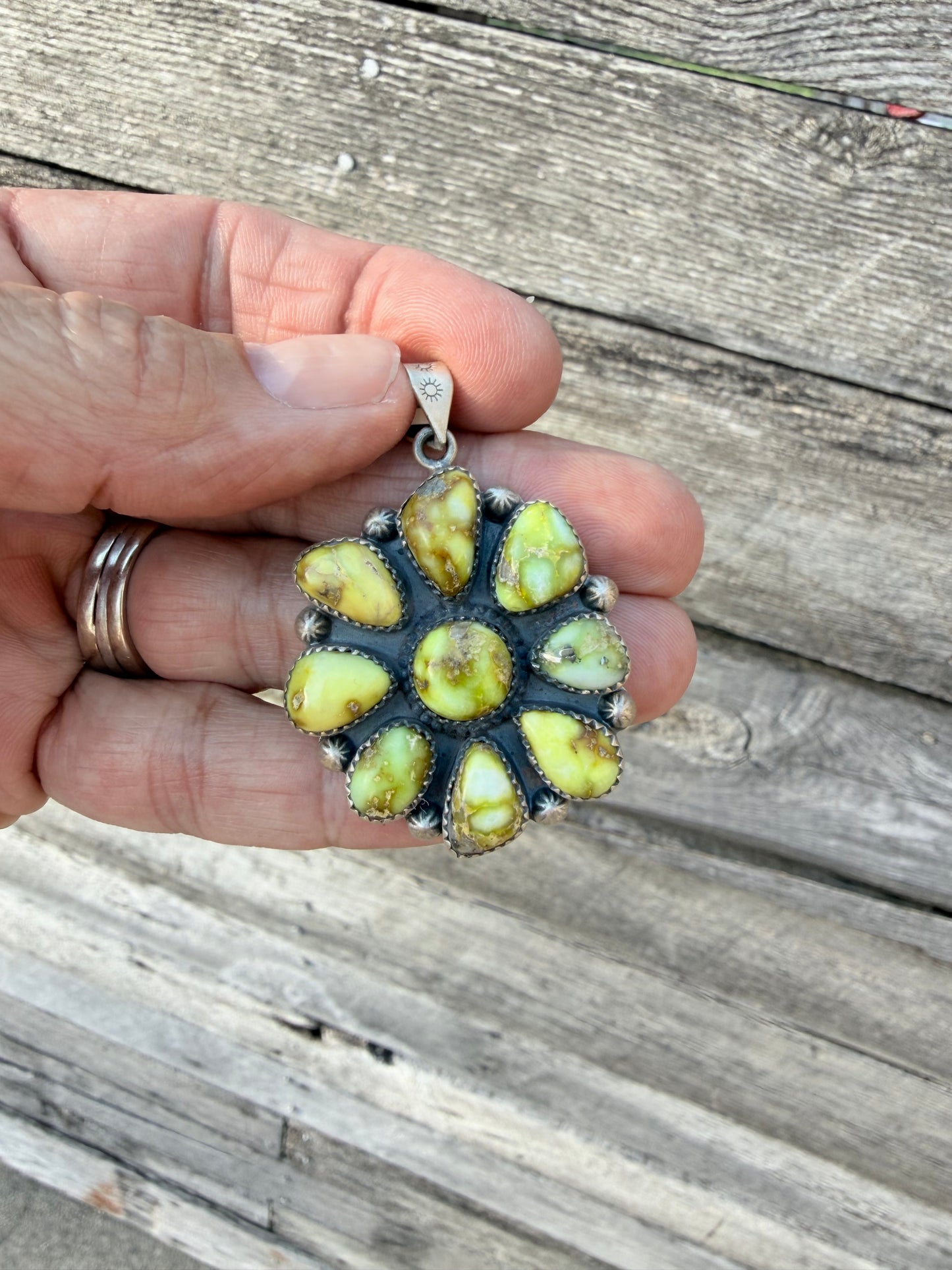 Palomino Cluster Pendant