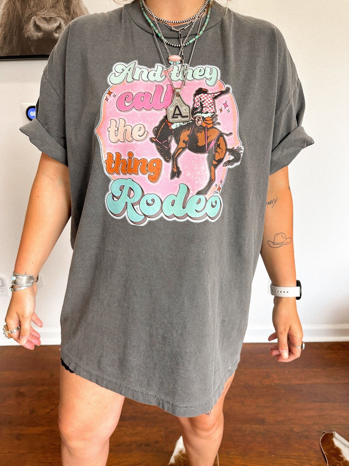 CALL THE THING RODEO TEE