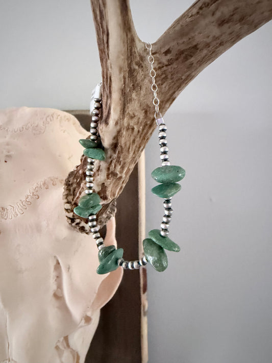 Royston and 4mm Sterling Pearl Bracelet