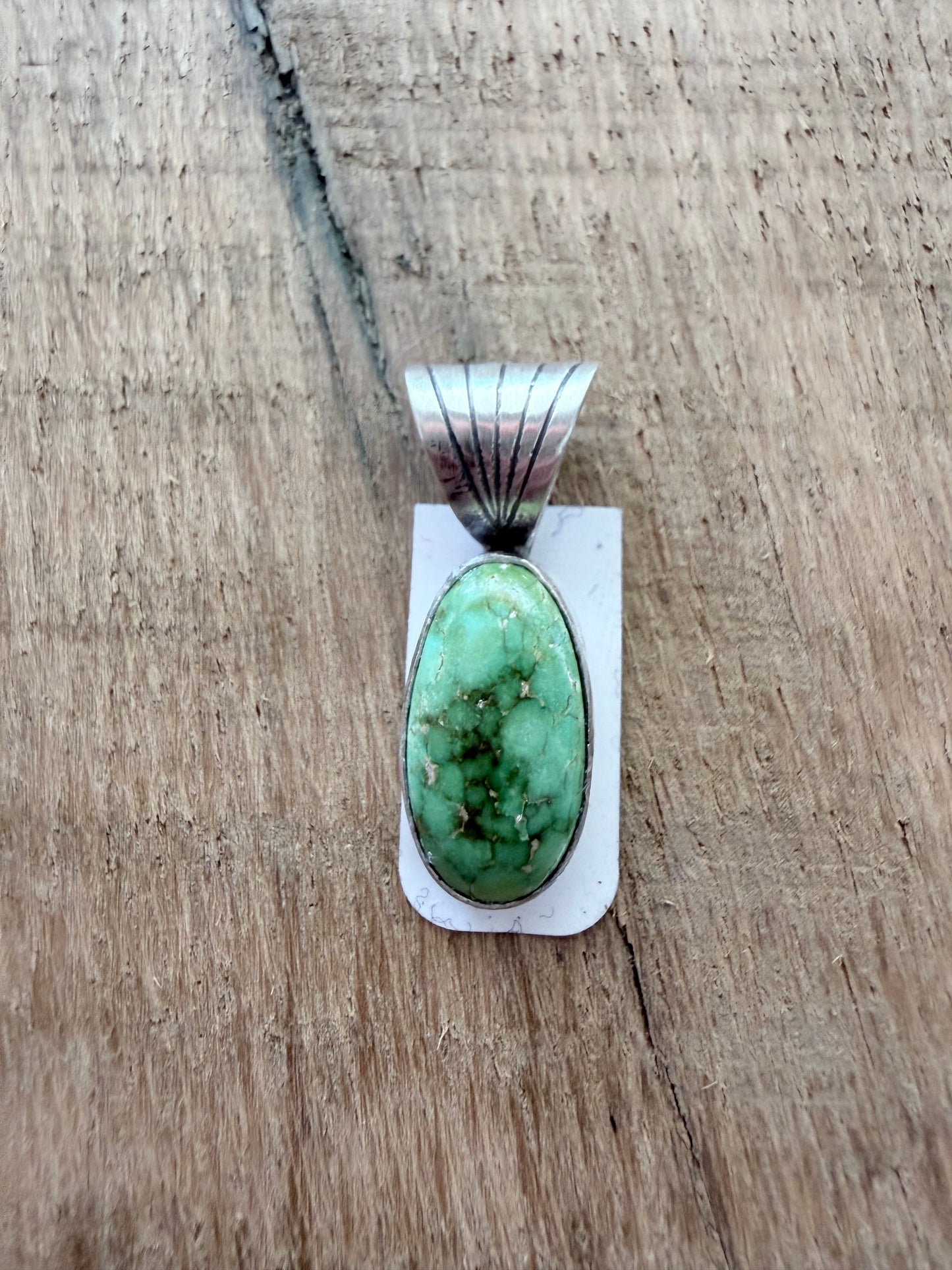 Navajo Made By Sharon McCarthy Sonoran Gold Pendant