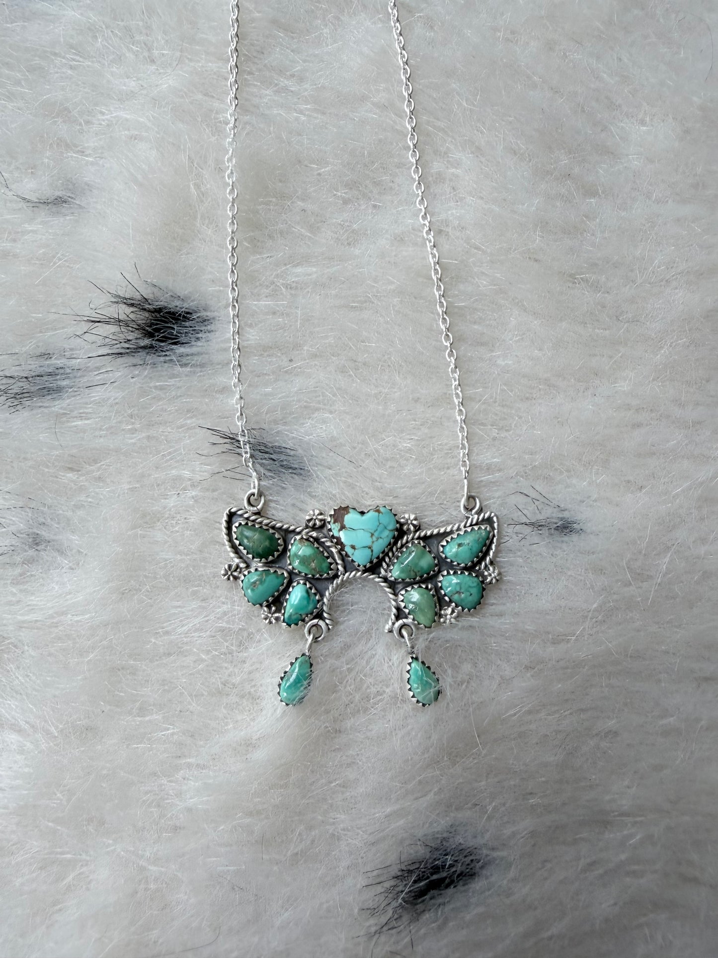 Emerald Valley Sterling Silver Necklace-1499