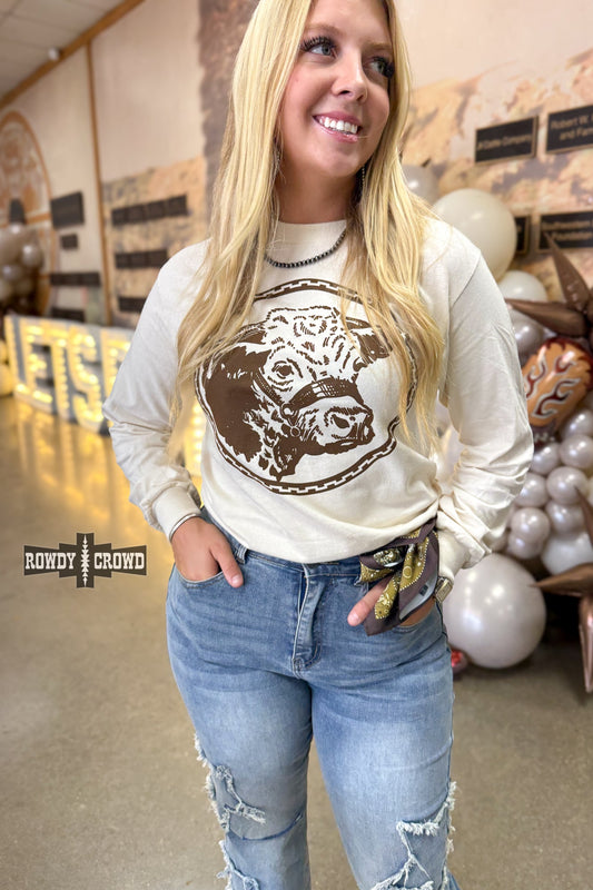 Happy Hereford Long Sleeve Tee