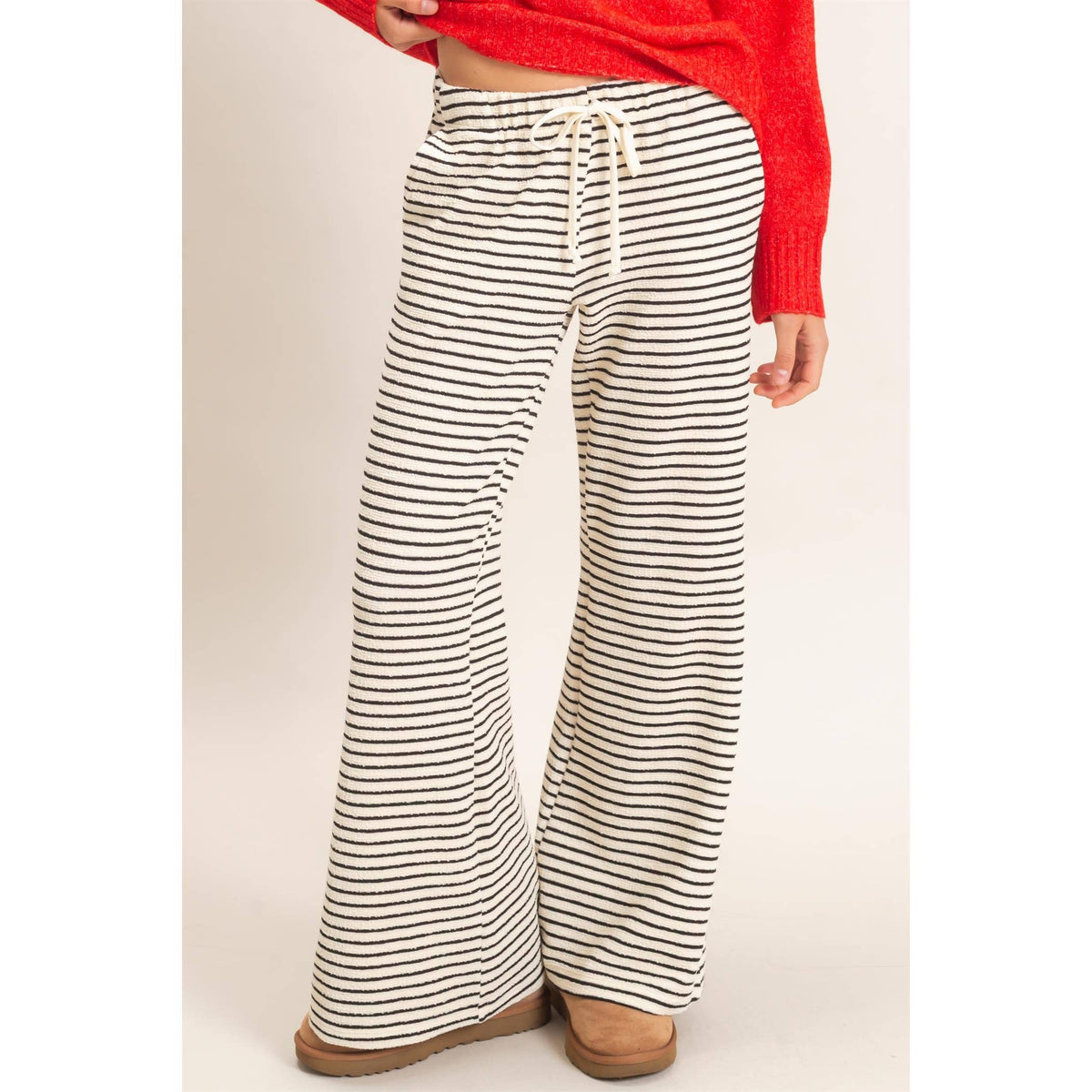 Striped Wide Leg Pants