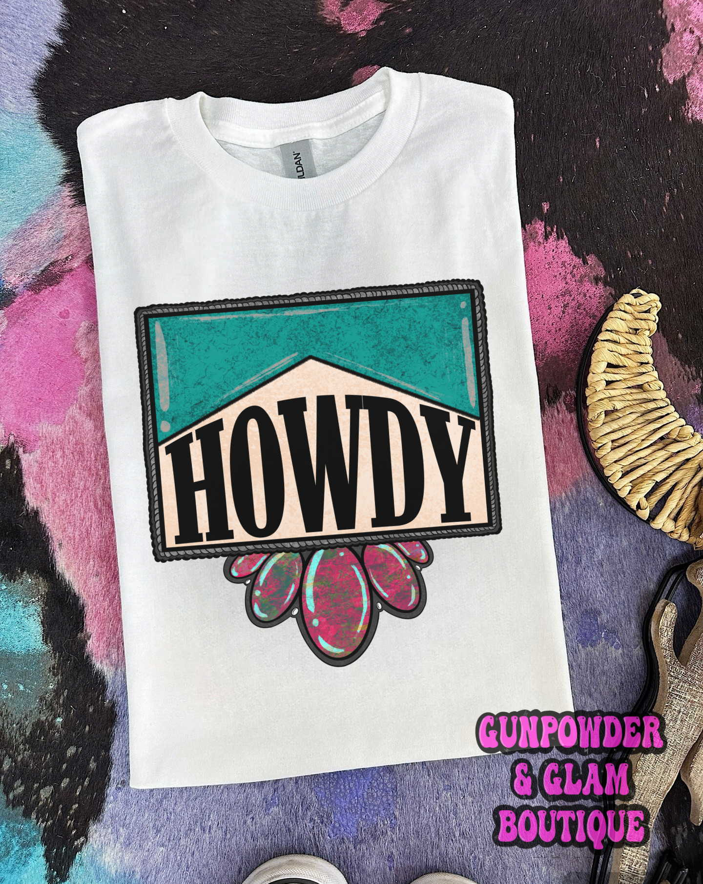 Howdy Jewel Tee