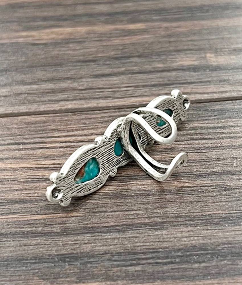 750536, Big! Gemstone Adjustable Ring