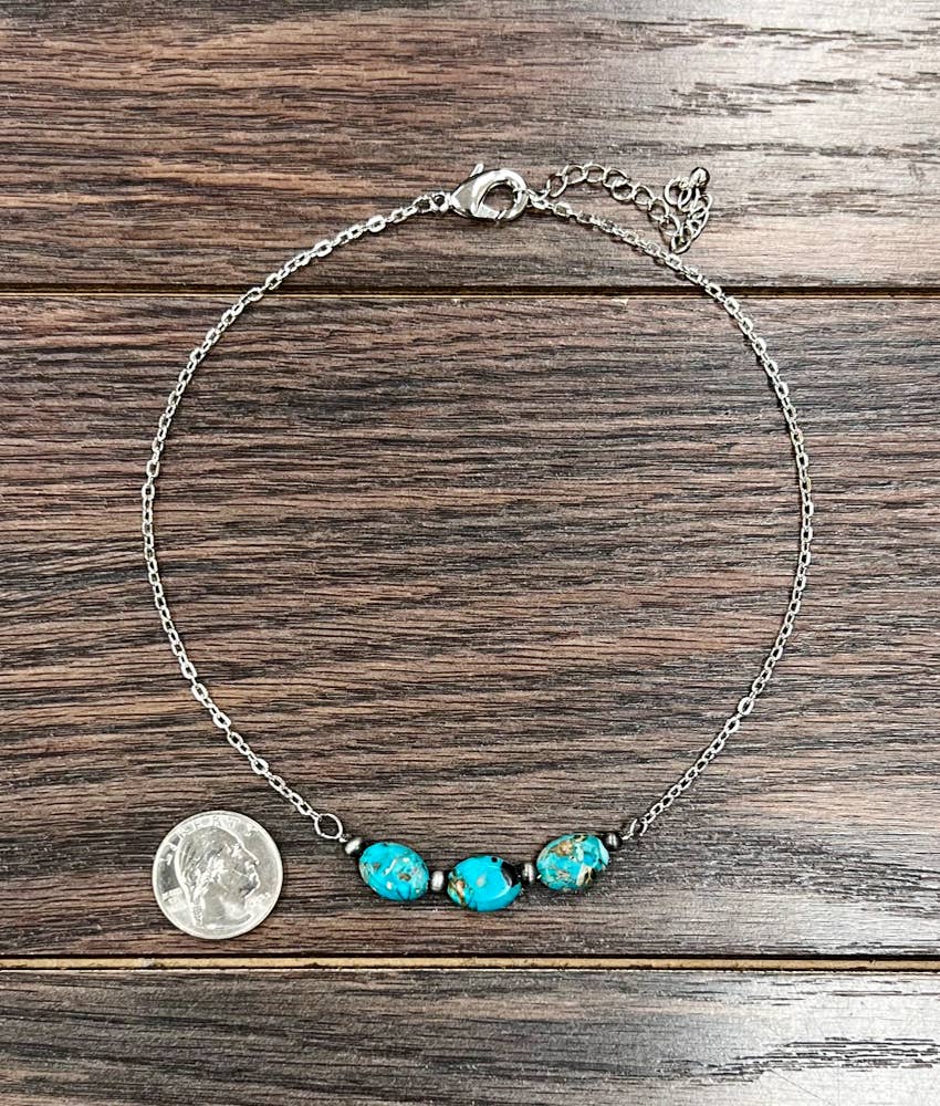 736304, 15" 12mm Oval Gemstone Necklace
