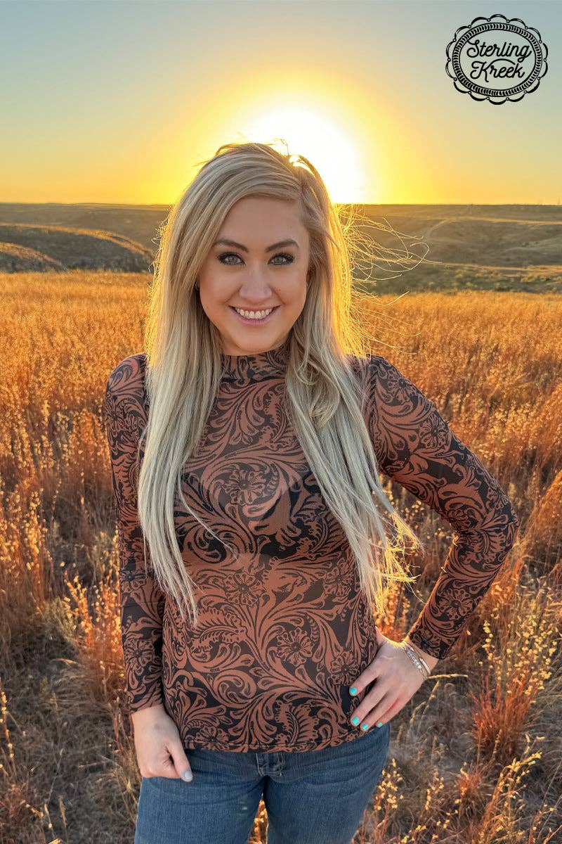 Country Road Mesh Top