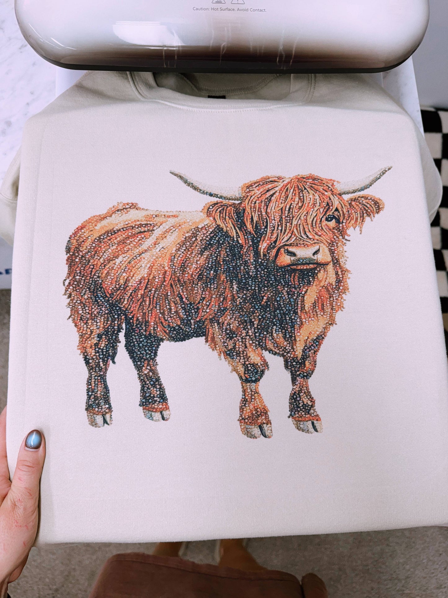 THE BEDAZZLED HIGHLAND