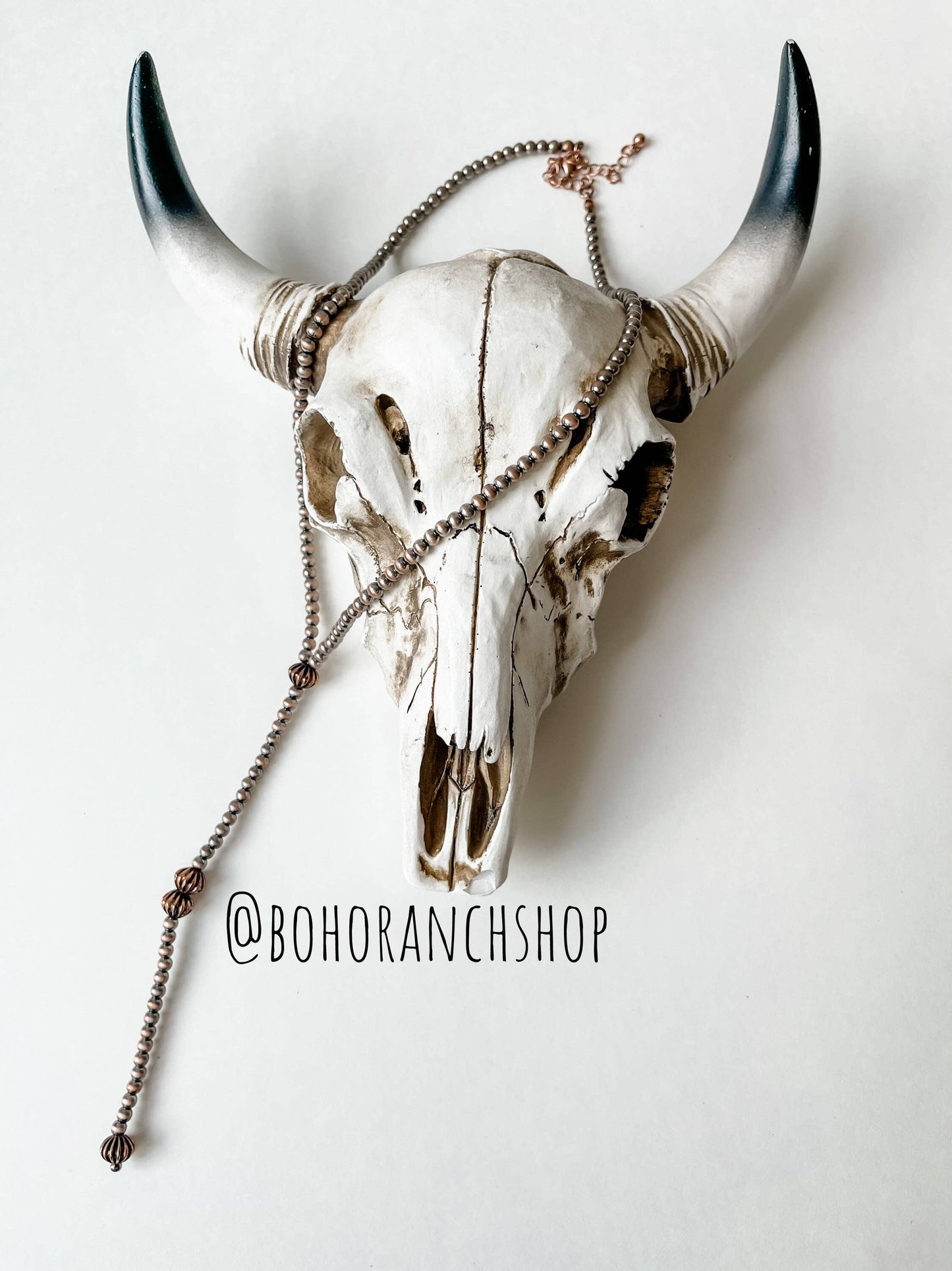 Navajo Style Y Necklace  Western Pendant Necklace