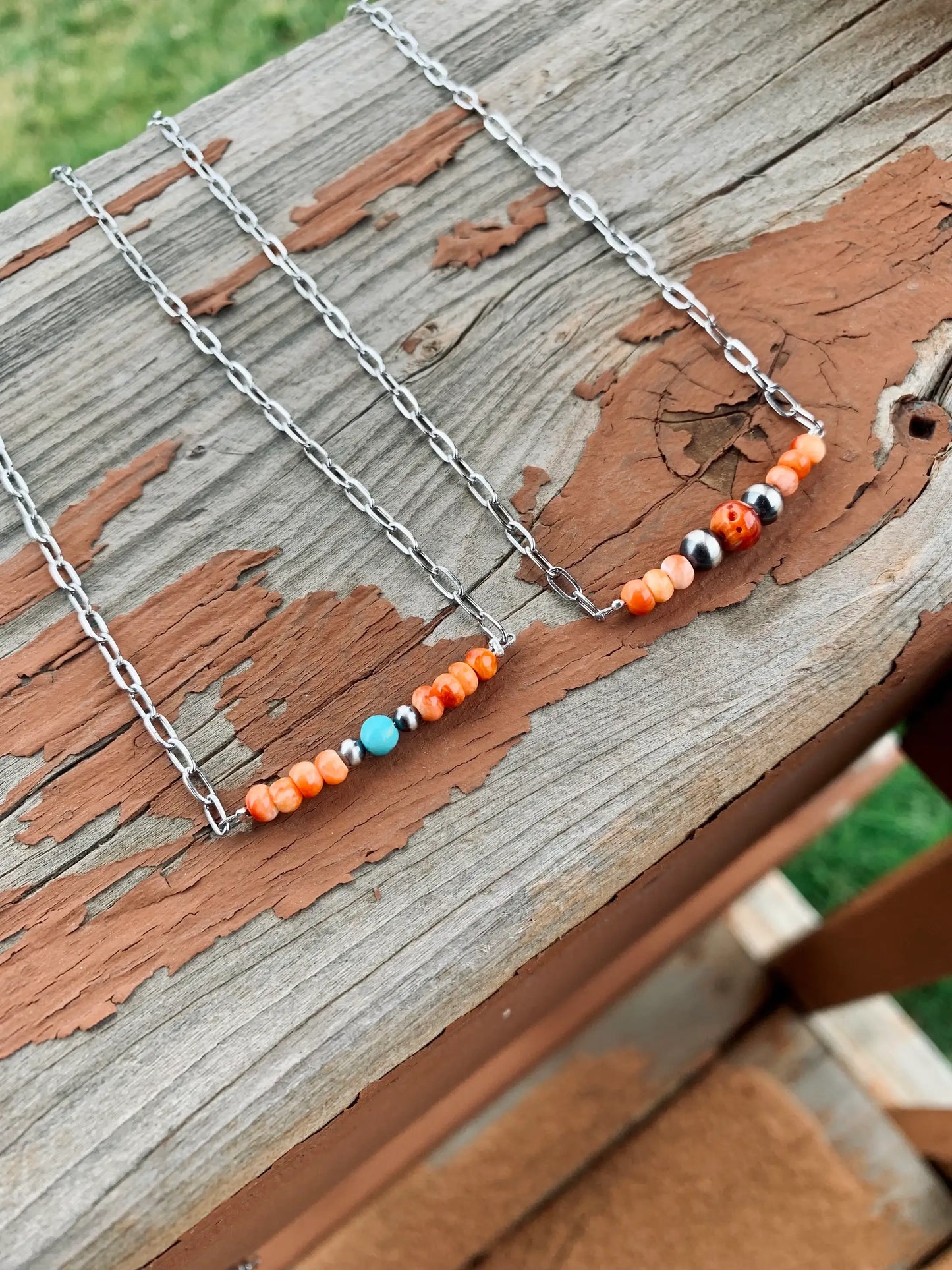 Spiny Mini Bar Necklaces