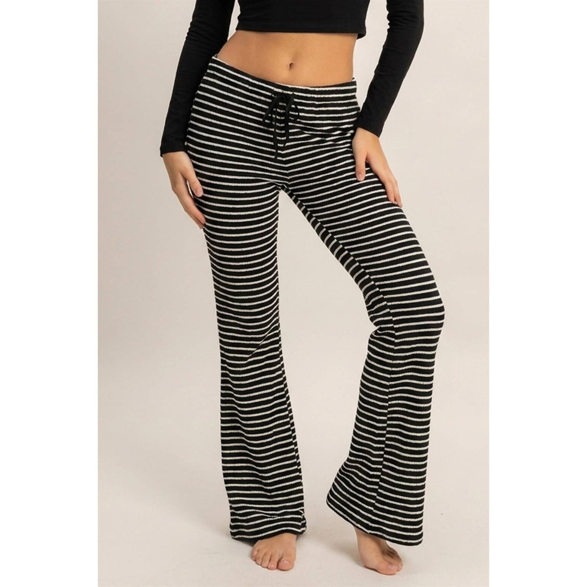 Striped Wide Leg Pants