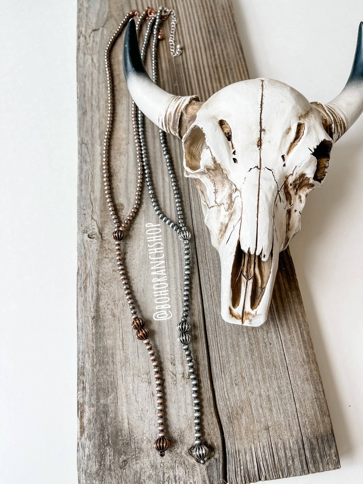 Navajo Style Y Necklace  Western Pendant Necklace