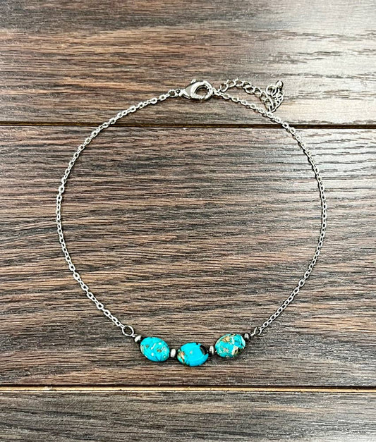 736304, 15" 12mm Oval Gemstone Necklace