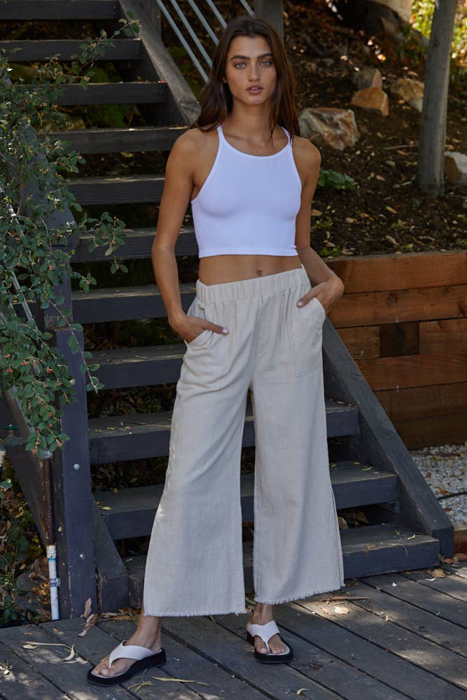 Seamless Sleeveless Halter Neck Tank Top