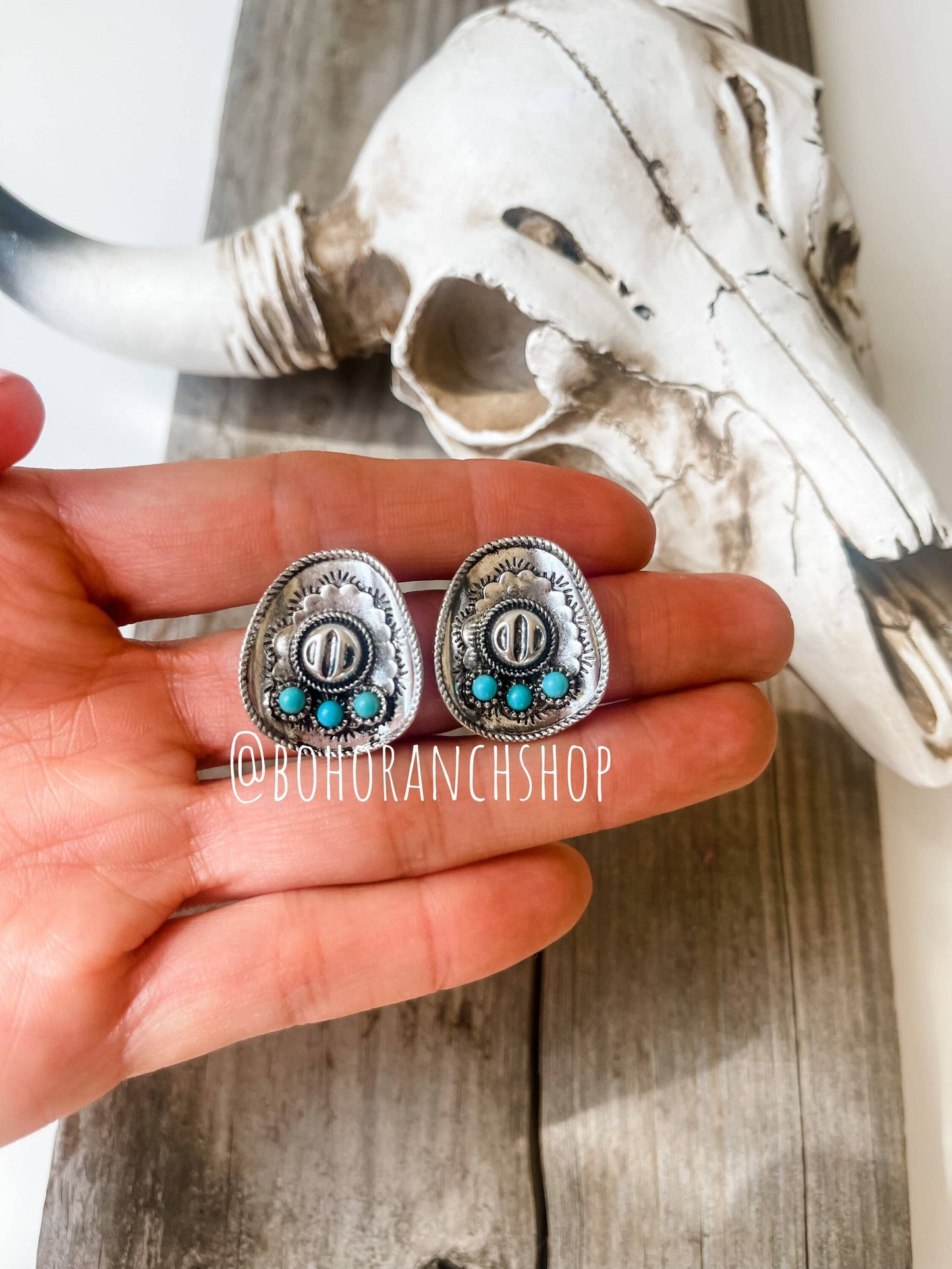 Cowboy Hat Earrings Western Post Earrings Stud Studs